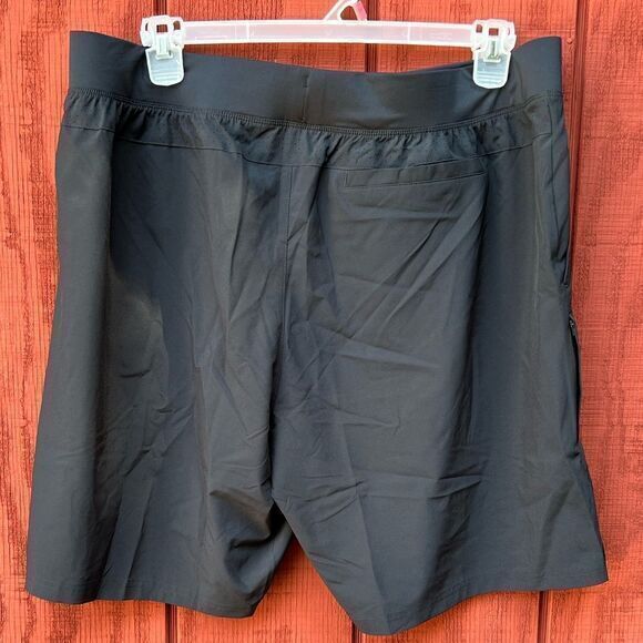 NWT Skechers Men's Movement 9 Inch Short II Four-Way Stretch Black 2XL - Picture 2 of 6